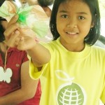 with butterfly